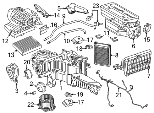 2024 Ford F-150 Air Conditioner Diagram 6 - Thumbnail