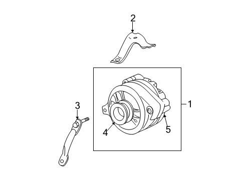 2000 Ford Taurus Alternator Diagram 2 - Thumbnail