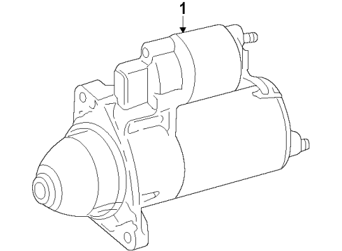 2009 Ford F-150 Starter Diagram 2 - Thumbnail