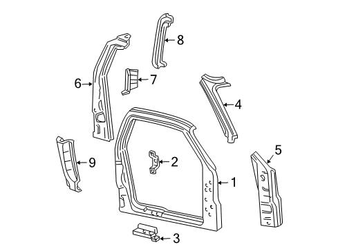 2004 Ford F-150 Heritage Uniside Diagram 3 - Thumbnail