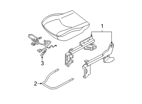 2011 Mercury Mariner Tracks & Components Diagram 4 - Thumbnail