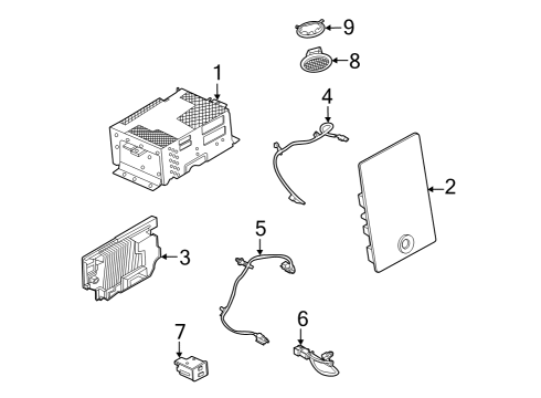 2024 Ford F-150 Lightning Sound System Diagram 4 - Thumbnail