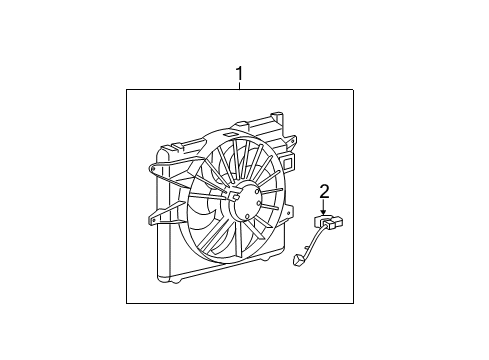 2012 Ford Mustang Cooling Fan Diagram 2 - Thumbnail