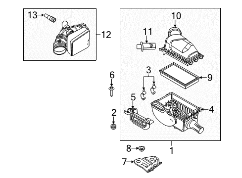 2009 Ford Flex Filters Diagram