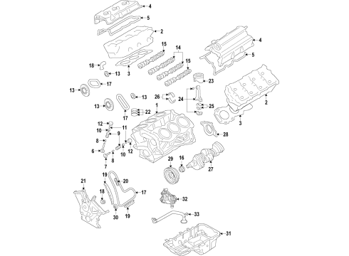 2024 Ford Transit-350 HD Adapter Housing Diagram
