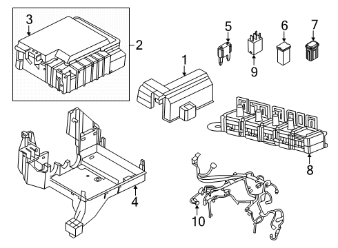 2024 Ford F-150 Fuse Box Diagram
