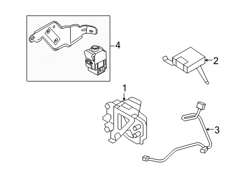 2011 Mercury Mariner Electrical Components Diagram