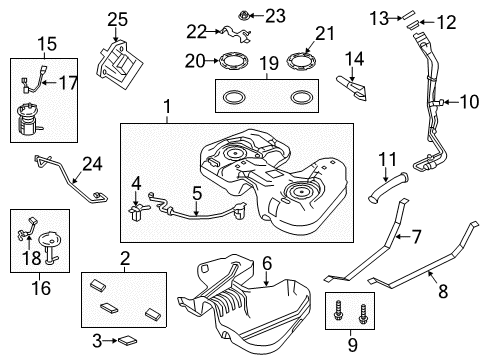 2016 Ford Police Interceptor Sedan Fuel Supply Diagram 2 - Thumbnail
