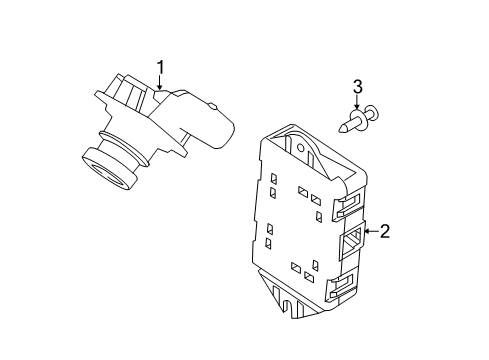 2012 Ford Focus Parking Aid Diagram 2 - Thumbnail