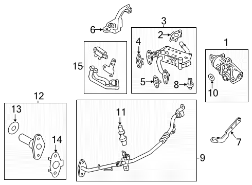 2025 Ford Ranger EGR System Diagram