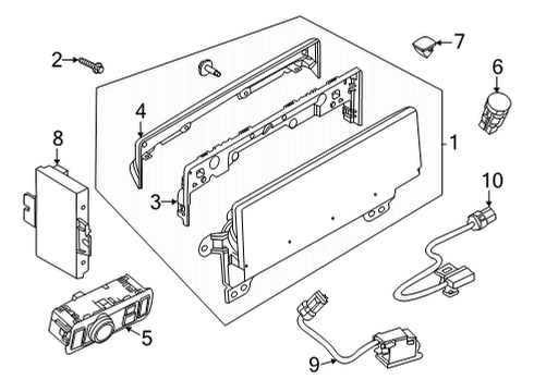 2024 Ford Mustang Mach-E Switches Diagram 2 - Thumbnail