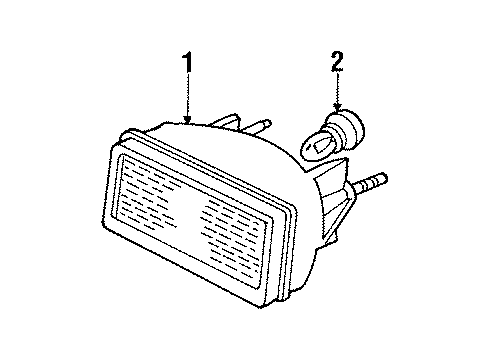 1986 Mercury Capri Park Lamps Diagram