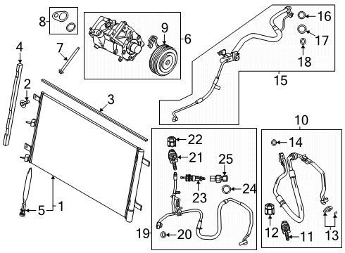 2024 Ford F-150 Air Conditioner Diagram 4 - Thumbnail