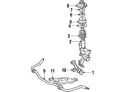 1988 Ford Escort Front Brakes Diagram 2 - Thumbnail
