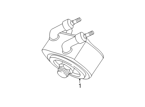2007 Ford Escape Oil Cooler - Belts Diagram 2 - Thumbnail