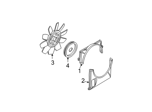 2010 Ford Explorer Cooling Fan Diagram 3 - Thumbnail