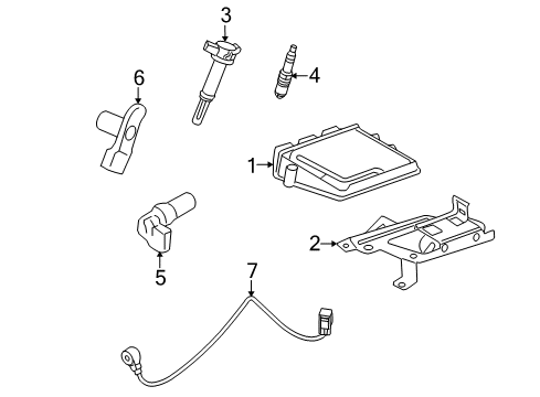 2007 Mercury Milan Ignition System Diagram