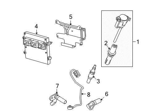2010 Ford F-150 ECM Diagram for AL3Z-12A650-EMANP