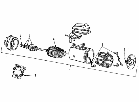 1997 Ford Escort Starter Diagram