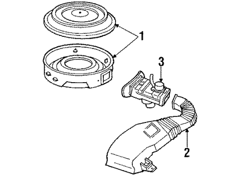 1984 Mercury Grand Marquis Air Inlet Diagram