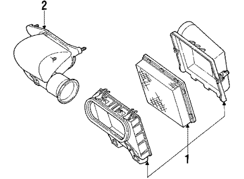 1986 Lincoln Continental Air Inlet Diagram