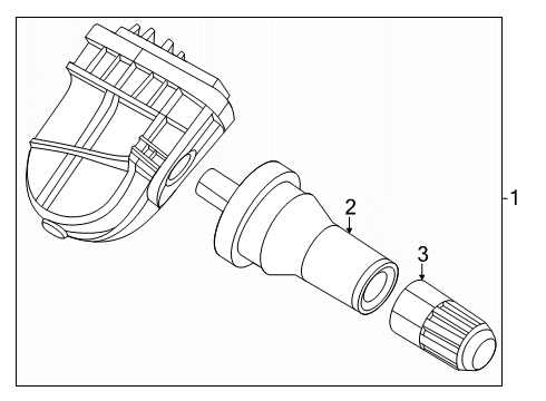 2024 Lincoln Nautilus Tire Pressure Monitoring Diagram