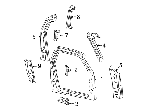 1998 Ford F-250 Uniside Diagram 3 - Thumbnail