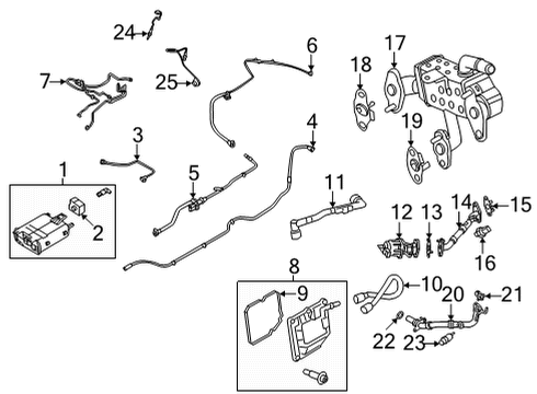 2024 Ford Bronco Sport EGR System Diagram