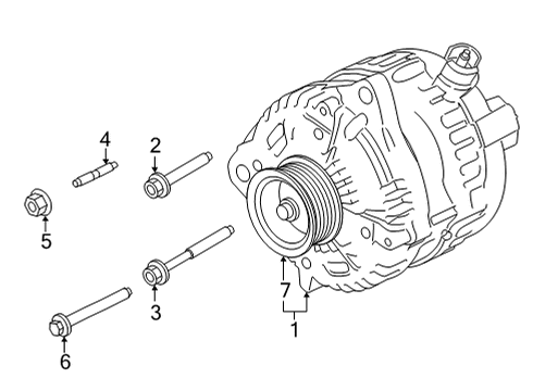 2024 Ford F-150 Alternator Diagram 8 - Thumbnail