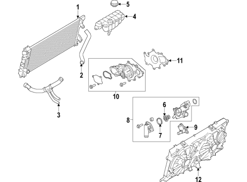 2025 Ford Expedition Cooling System Diagram