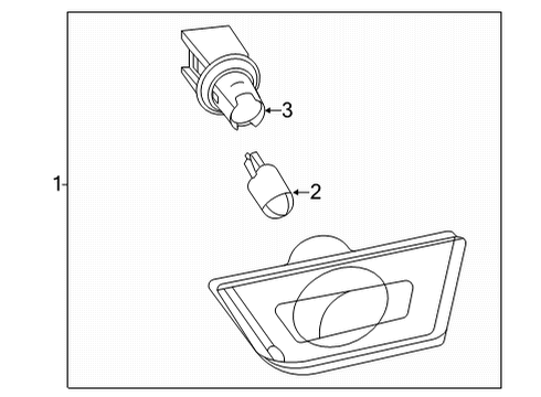 2024 Ford Maverick Side Marker Lamps Diagram