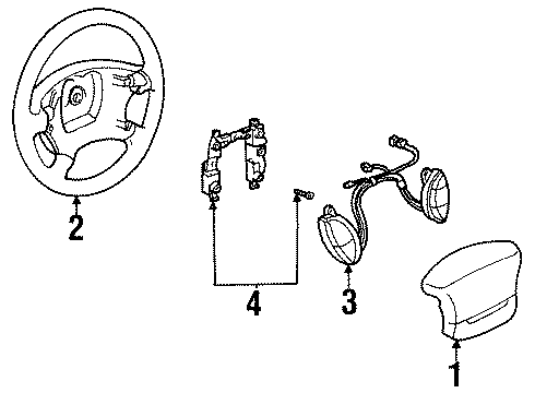 1994 Ford Escort Cruise Control System Diagram