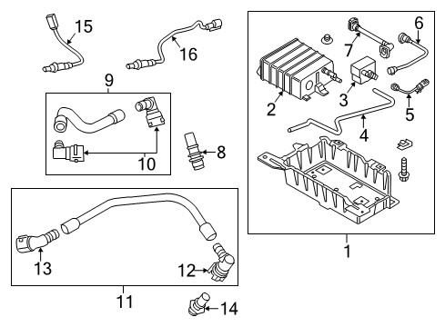 2016 Ford Mustang Emission System Diagram 2 - Thumbnail