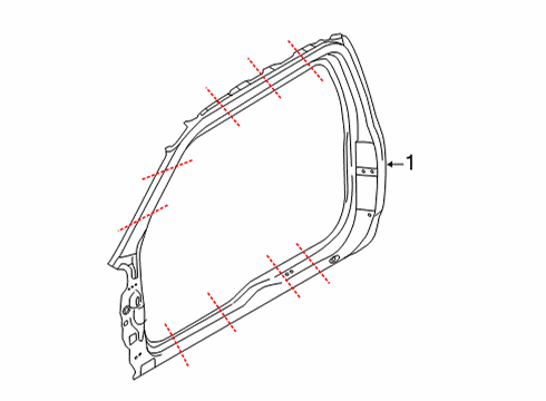 2025 Ford F-150 Aperture Panel Diagram 3 - Thumbnail
