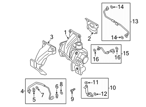 2024 Ford Maverick Turbocharger Diagram