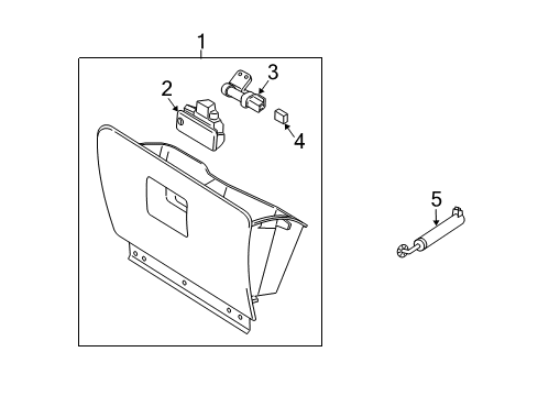 2003 Lincoln Navigator Glove Box Diagram