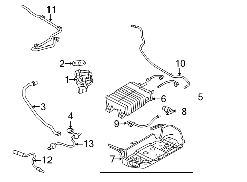 2009 Ford Mustang EGR System Diagram 2 - Thumbnail