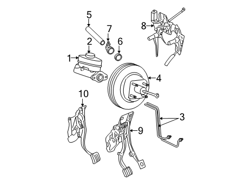 2010 Ford Explorer Dash Panel Components Diagram