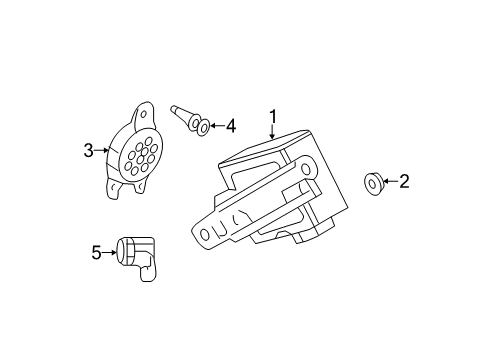 2012 Ford Mustang Electrical Components Diagram