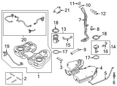 2017 Ford Explorer Fuel System Components Diagram
