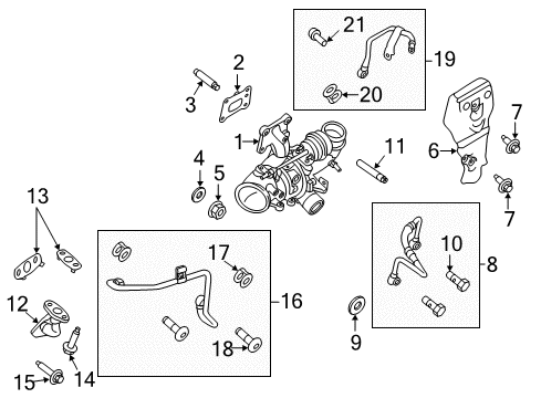 2013 Ford Edge Turbocharger Diagram