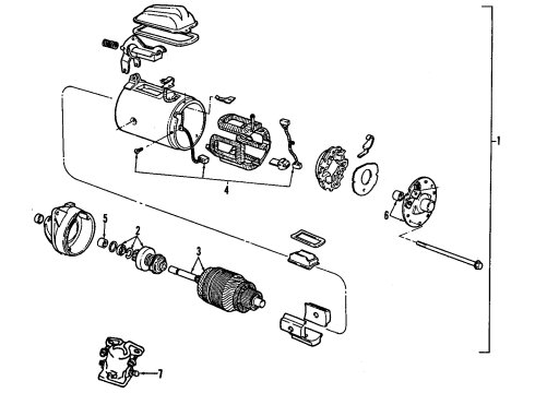 1988 Ford Aerostar Starter Diagram