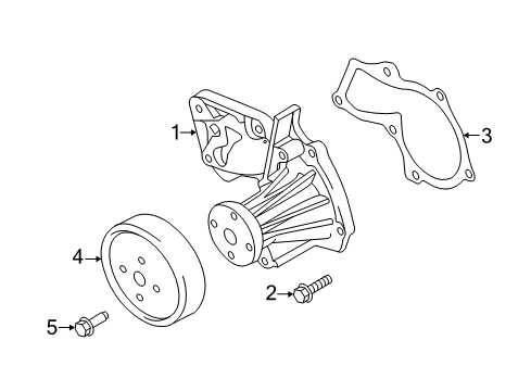 2013 Ford Fusion Water Pump Diagram 4 - Thumbnail