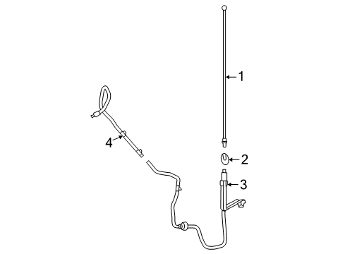 2008 Mercury Mountaineer Antenna & Radio Diagram 2 - Thumbnail