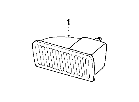 1985 Mercury Marquis Park Lamps Diagram