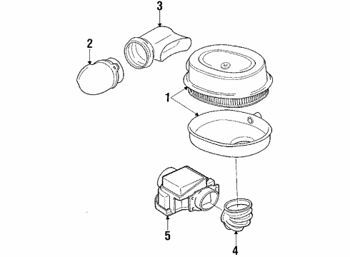 1984 Ford Mustang Air Intake Diagram