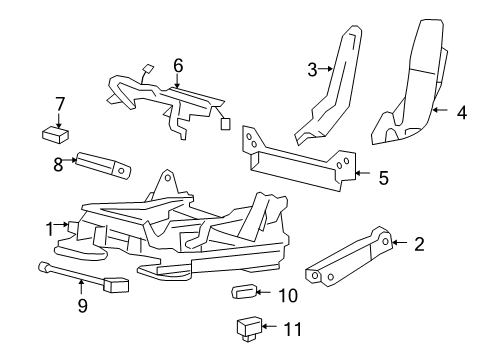 2008 Ford F-150 Power Seats Diagram