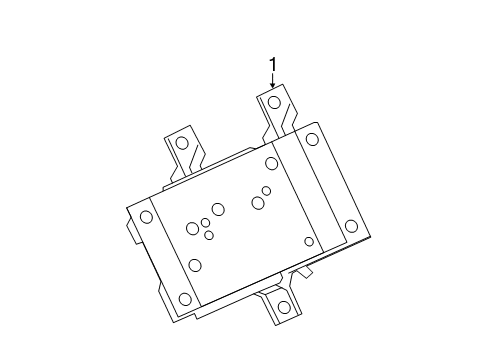 2024 Ford Explorer Communication System Components Diagram