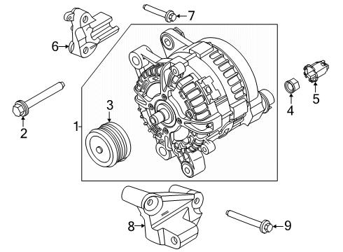 2025 Ford Maverick Alternator Diagram