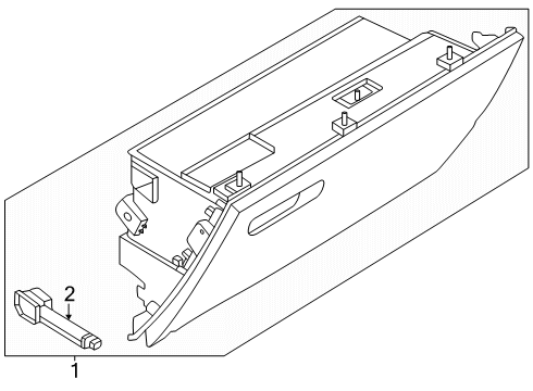 2024 Lincoln Nautilus Glove Box Diagram